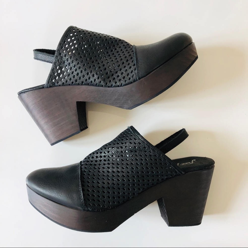 NWT Free People Logan Clog Shoes black 40 - Picture 5 of 14